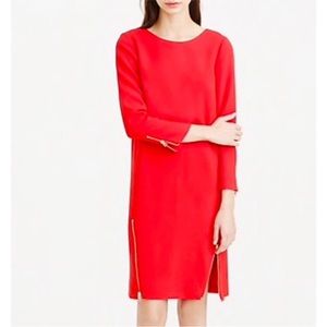 J. Crew Double Zip Shift Dress